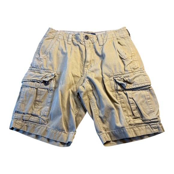 American Eagle Outfitters Other - American Eagle Cargo Shorts Mens 28 Khaki Classic Casual Utility Pockets